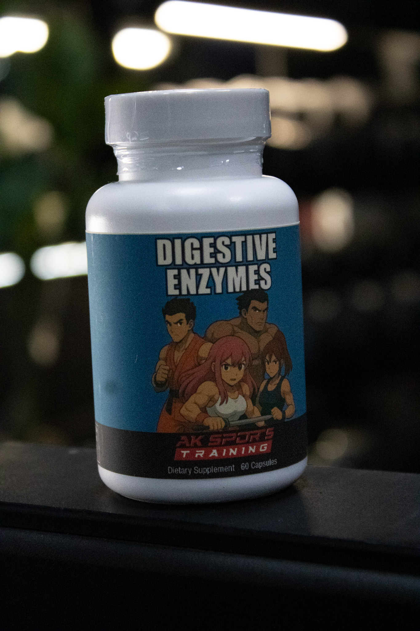 Digestion bottle front